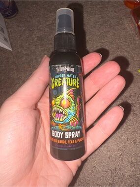 Cursed Water Creature Body Spray - Black Bottle